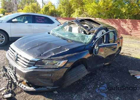 2021 Volkswagen Passat 2.0T Se z USA, uszkodzony, nr VIN 1VWSA7A30MC009953